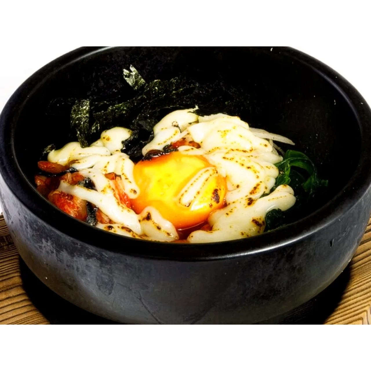 「石焼チーズビビンバ」